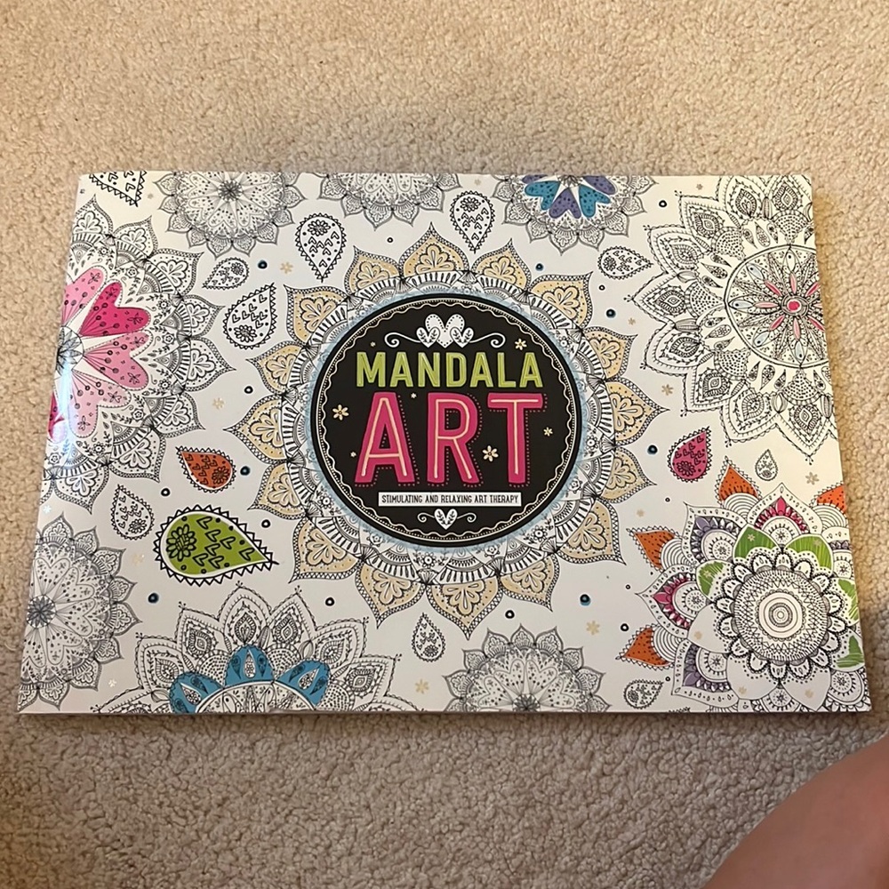 Mandala coloring book